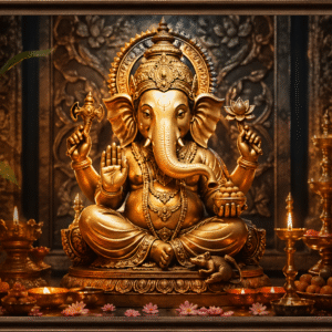 Vastu Shree Ganesh Wall Frame (24 x 36 Inch)